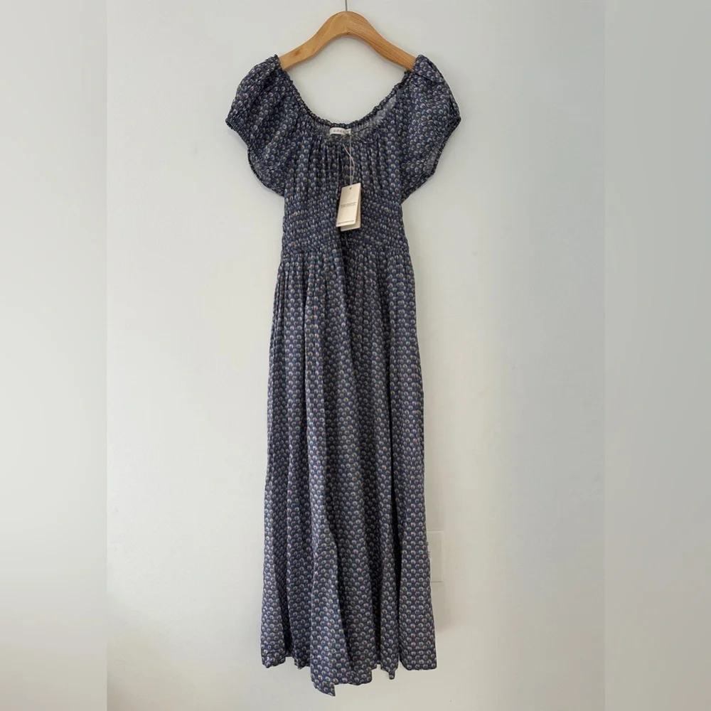 NWT Dôen Quinn Dress in Dahlia Ikat - Picture 5 of 10